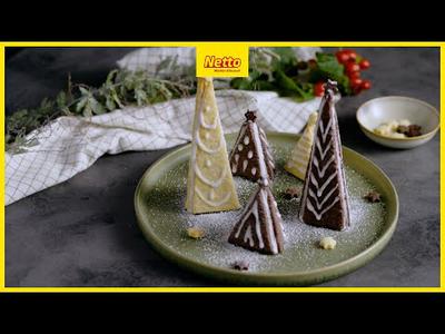Süße Butterkeksbäume mit Vanille-Aroma