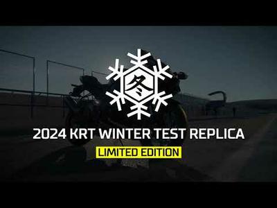 ¡Ninja ZX-10R y RR KRT Winter Test 2024 edición limitada!