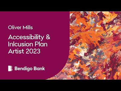 Oliver Mills, Accessibility & Inclusion art installation |  Bendigo Bank