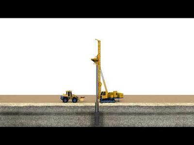 Vibro Replacement (Dry bottom-feed) Animation | Keller