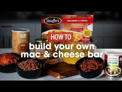 How to Build Your Own Mac & Cheese Bar with Stouffer's