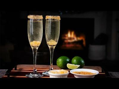 Ginger Lime Champagne Cocktail Recipe