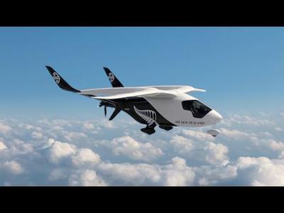 Air New Zealand's launch aircraft for Mission Next Gen Aircraft programme