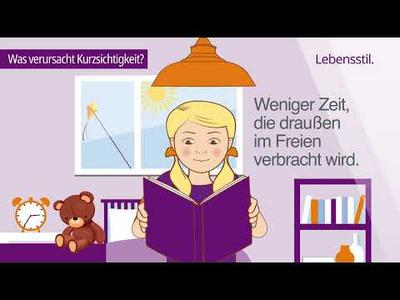 Was verursacht Kurzsichtigkeit