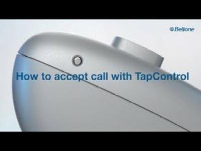 Beltone Serene - How to accept call with TapControl