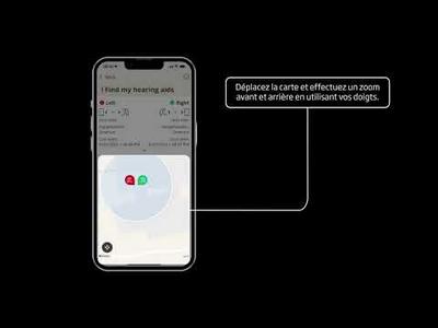 Comment retrouver mes aides auditives avec l'application Oticon Companion ?