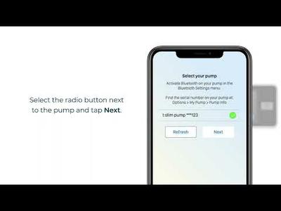 Connect to t:connect Mobile Application