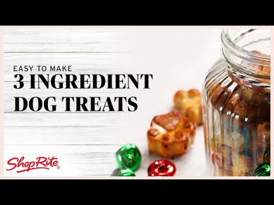 WIN $100 Sweepstakes! 3 Ingredient Christmas Dog Treats Recipe | ShopRite Grocery Stores