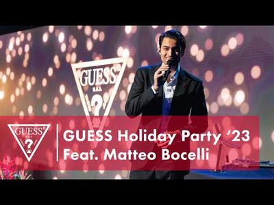 GUESS Holiday Party '23 with Performance by Matteo Bocelli | Beverly Hills