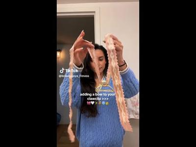 Trending Hair Bow Hair Hack