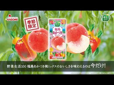 2024年1月16日　野菜生活１００　あかつき桃ミックス
