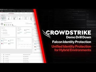 Falcon Identity Protection Unified Identity Protection for Hybrid Environments: Demo Drill Down
