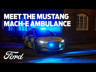 How Ford Mustang Mach-E is the Perfect Match for Paramedics
