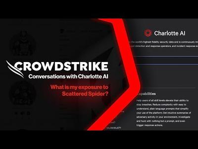 Conversations with Charlotte AI: “What is my exposure to vulnerabilities used by Scattered Spider?”