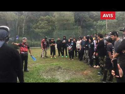 #Throwback: Friendly Paintball Game Brings Fun and Team Spirit to the Forefront!