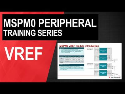 MSPM0 voltage reference (VREF)
