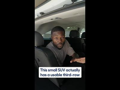 This small SUV has a third row you can actually use